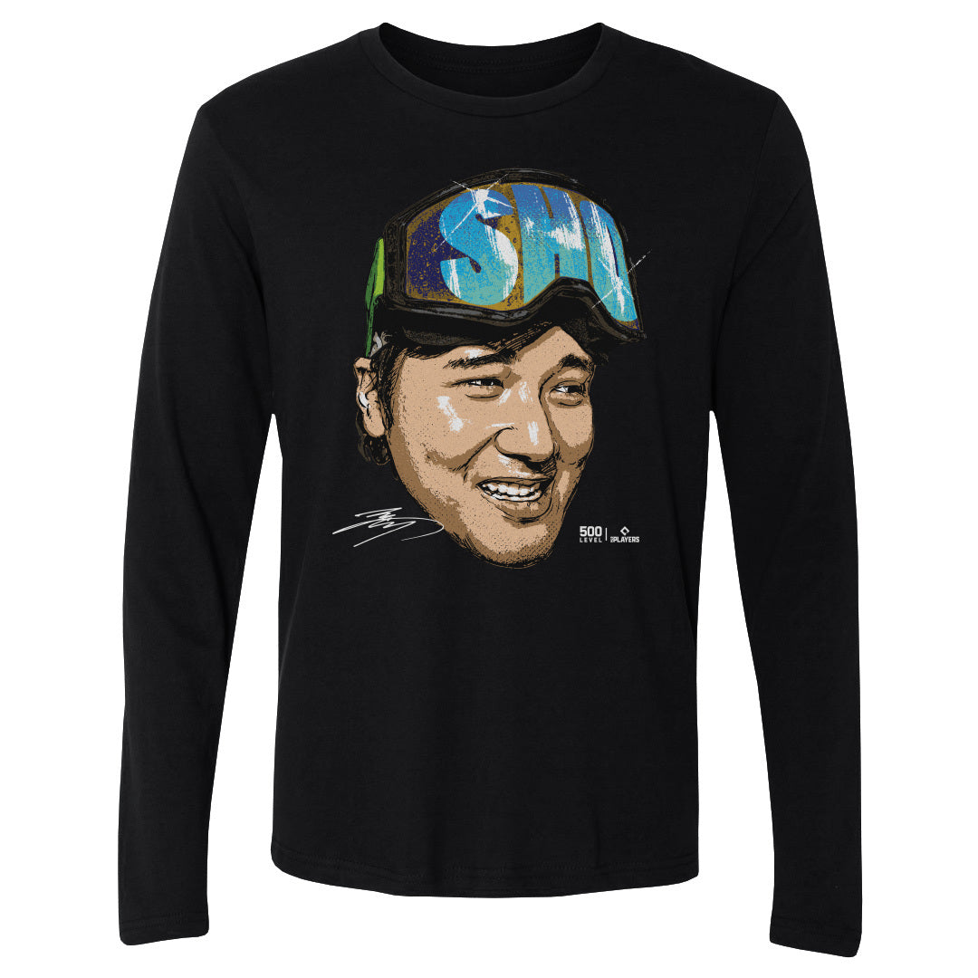 Shohei Ohtani Men's Long Sleeve T-Shirt | 500 LEVEL