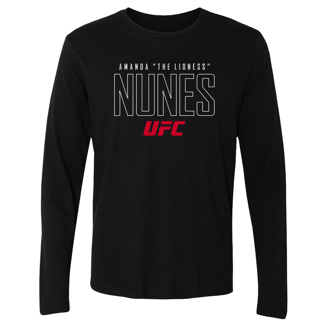 Amanda Nunes Men's Long Sleeve T-Shirt | 500 LEVEL
