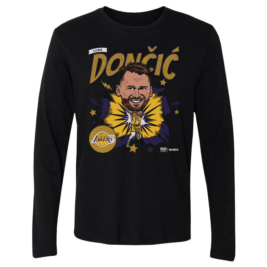 Luka Doncic Men's Long Sleeve T-Shirt | 500 LEVEL
