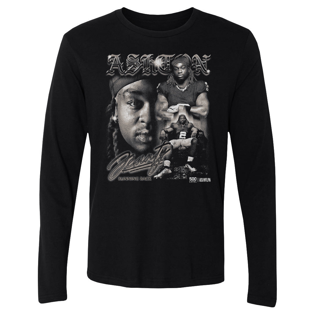 Ashton Jeanty Men's Long Sleeve T-Shirt | 500 LEVEL