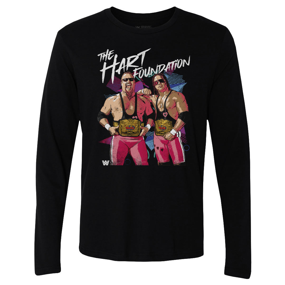 The Hart Foundation Men's Long Sleeve T-Shirt | 500 LEVEL