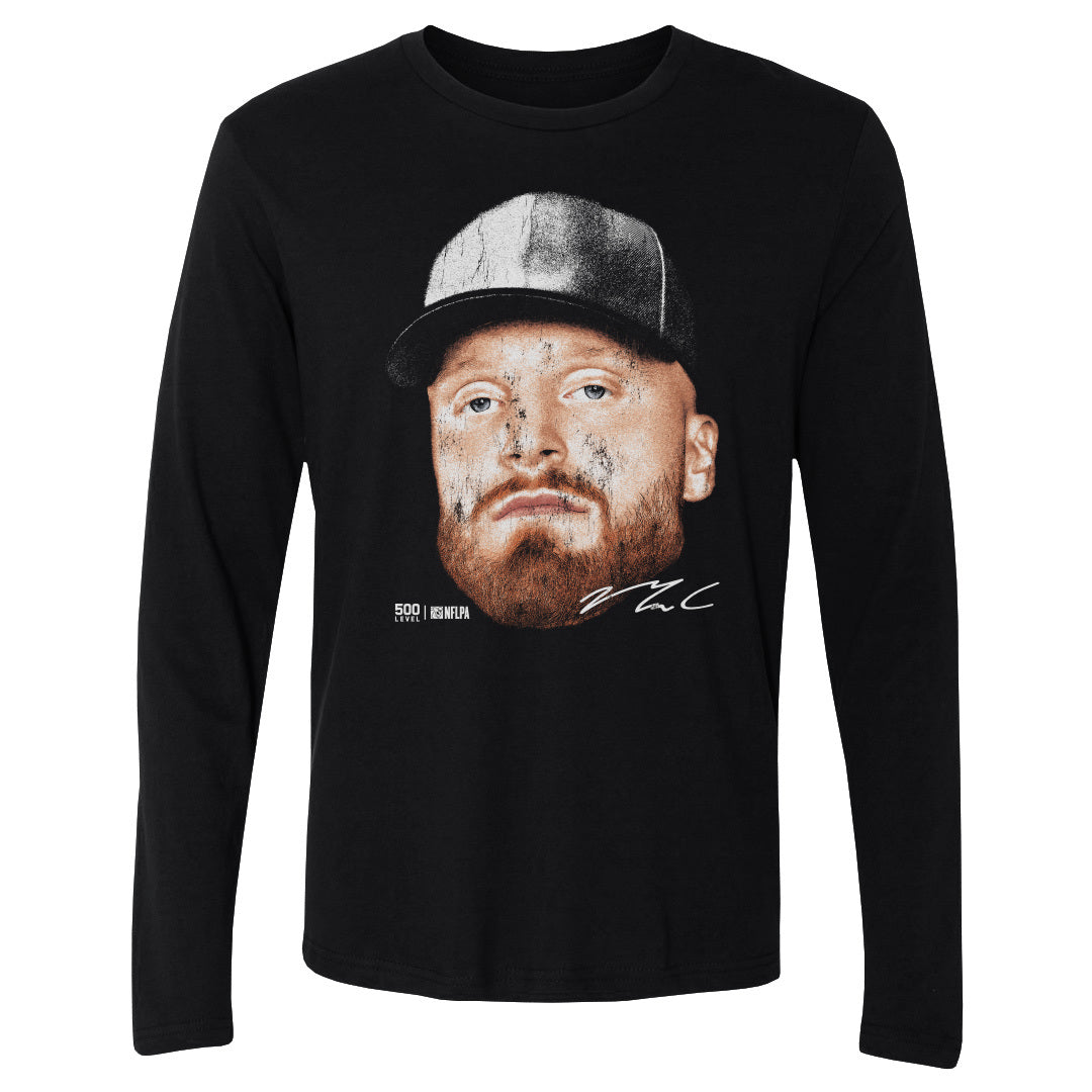 Maxx Crosby Men's Long Sleeve T-Shirt | 500 LEVEL