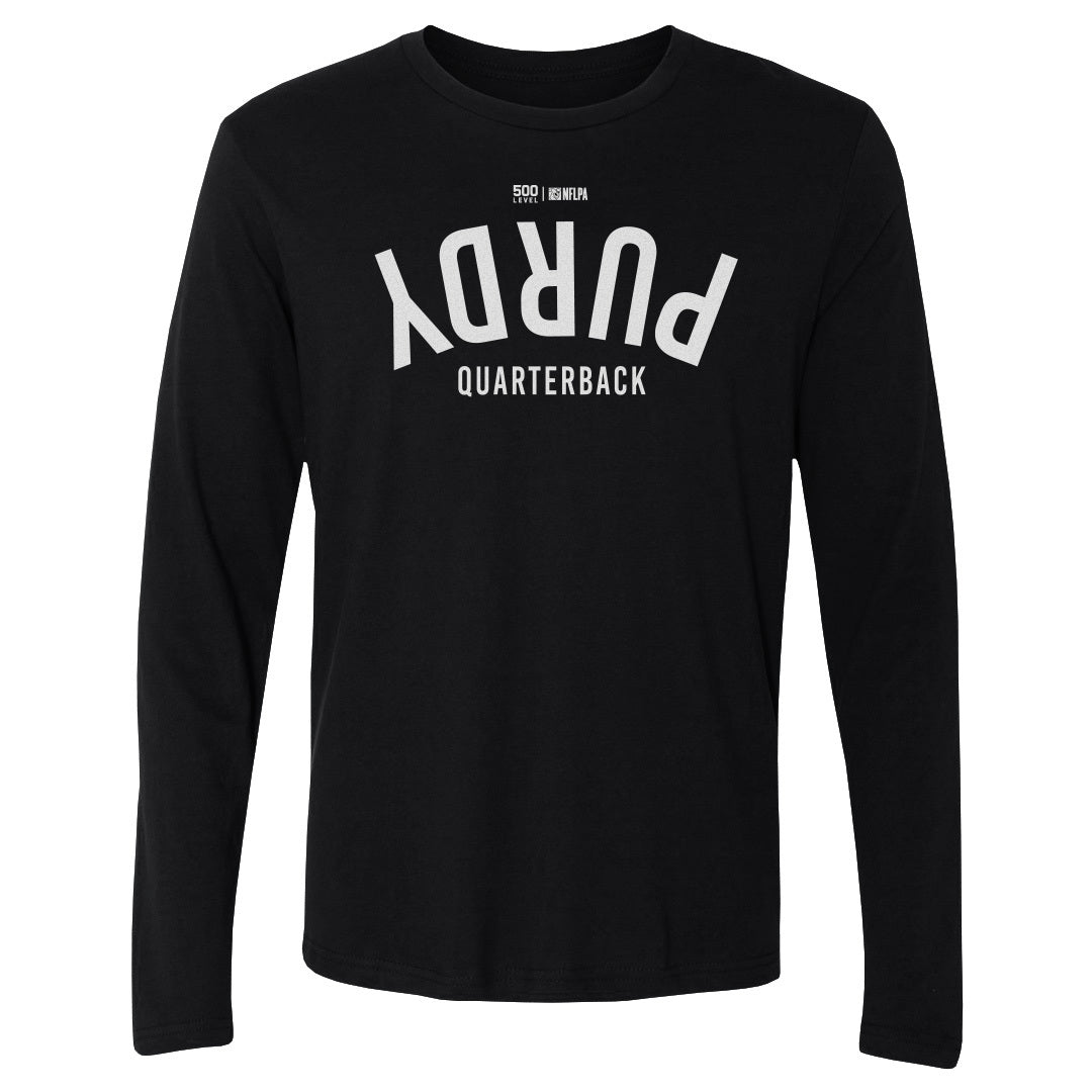 Brock Purdy Men's Long Sleeve T-Shirt | 500 LEVEL