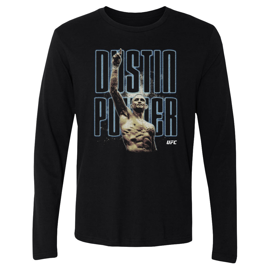 Dustin Poirier Men's Long Sleeve T-Shirt | 500 LEVEL