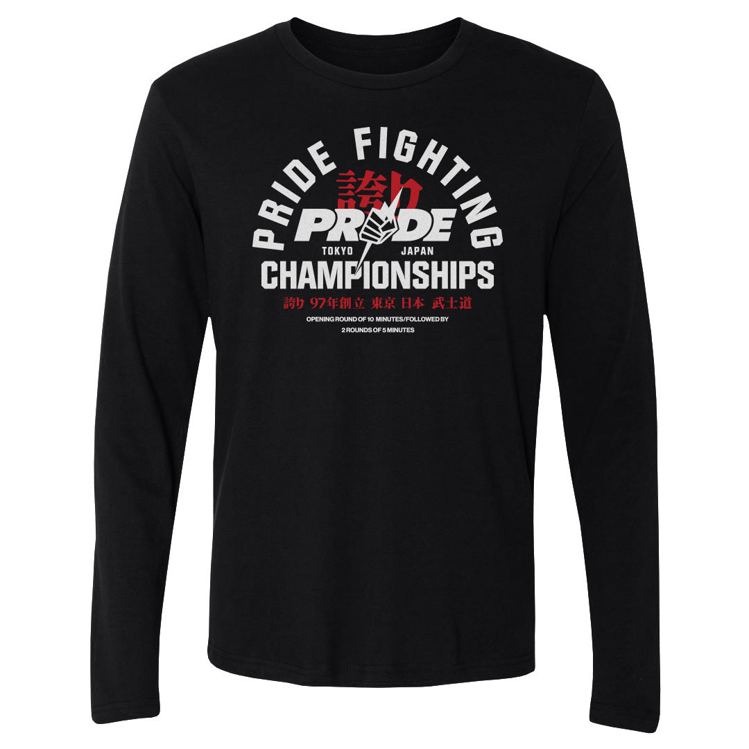 PRIDE Fighting Championships Men's Long Sleeve T-Shirt | 500 LEVEL
