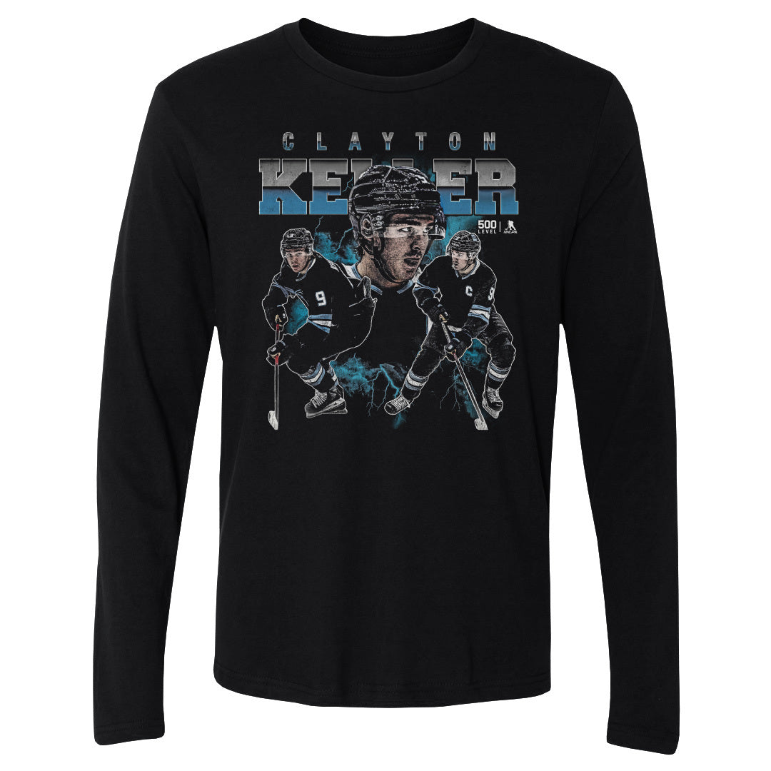 Clayton Keller Men's Long Sleeve T-Shirt | 500 LEVEL