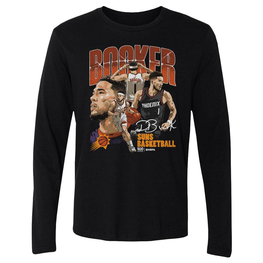 Devin Booker Men's Long Sleeve T-Shirt | 500 LEVEL