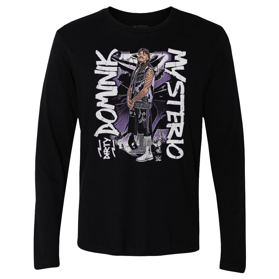 Dominik Mysterio Men's Long Sleeve T-Shirt | 500 LEVEL