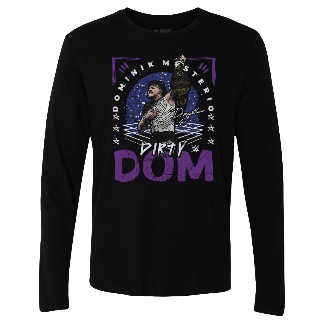 Dominik Mysterio Men's Long Sleeve T-Shirt | 500 LEVEL