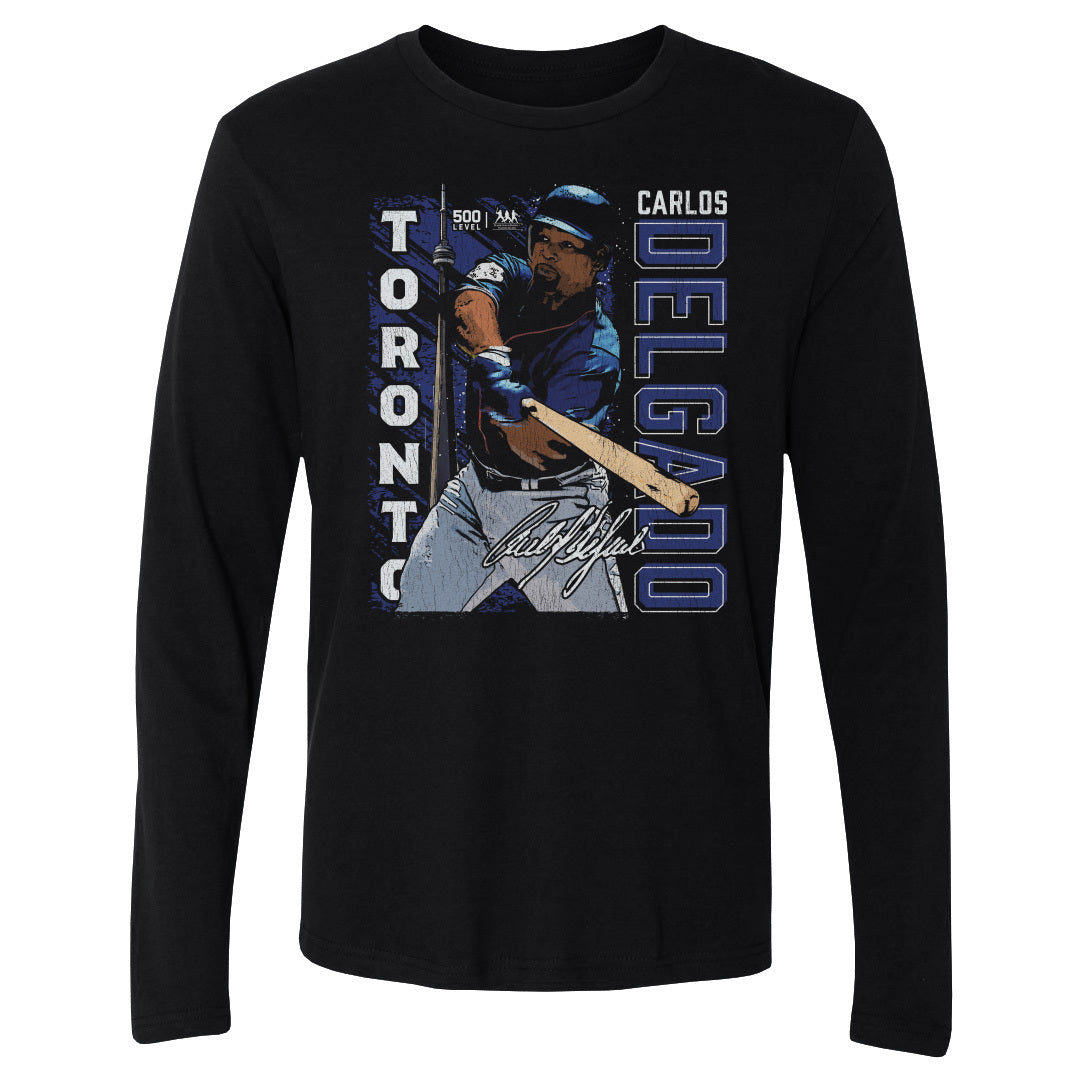 Carlos Delgado Men's Long Sleeve T-Shirt | 500 LEVEL