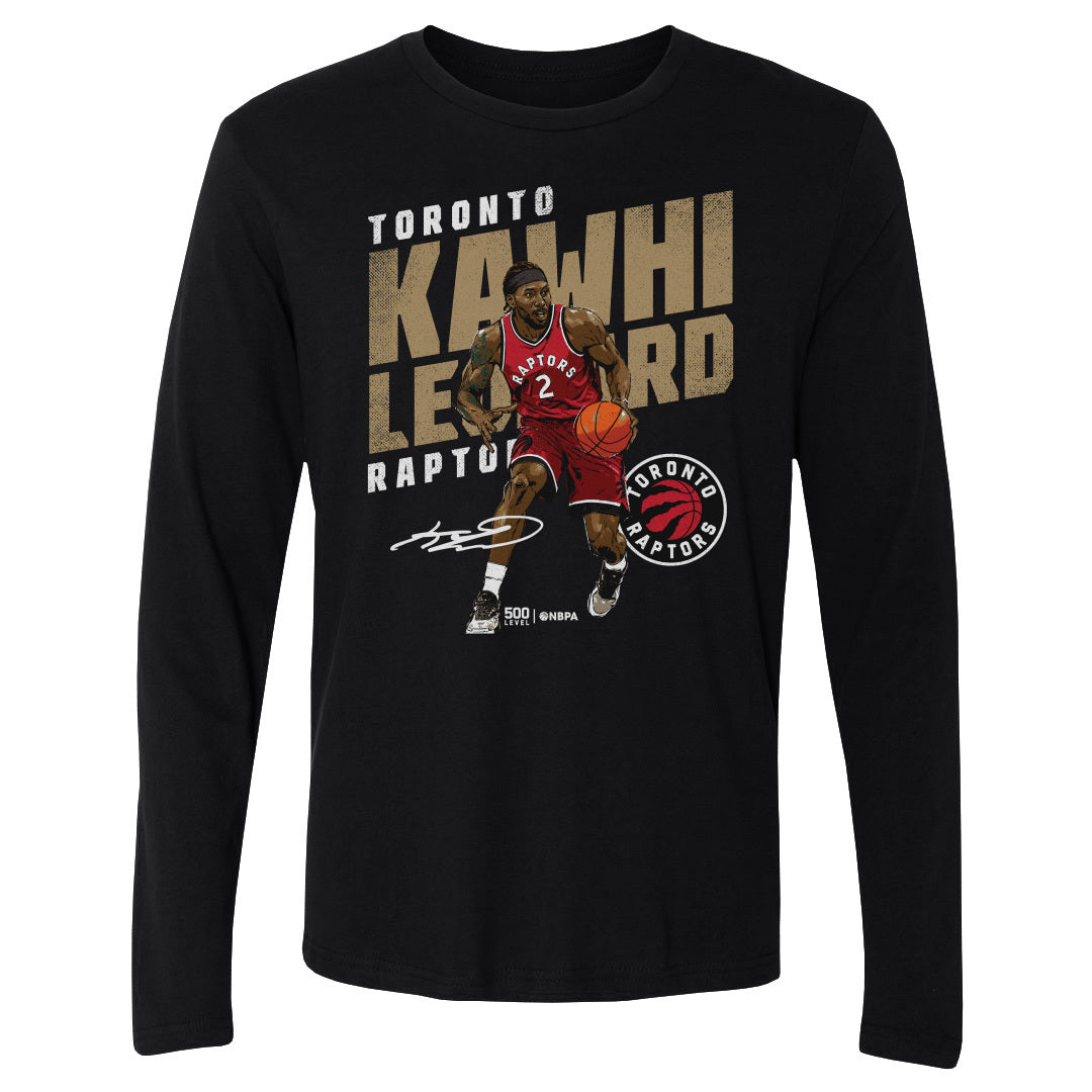 Kawhi Leonard Men's Long Sleeve T-Shirt | 500 LEVEL