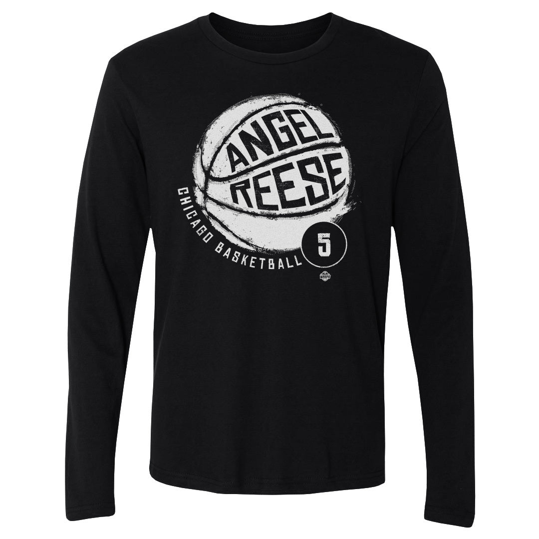 Angel Reese Men's Long Sleeve T-Shirt | 500 LEVEL
