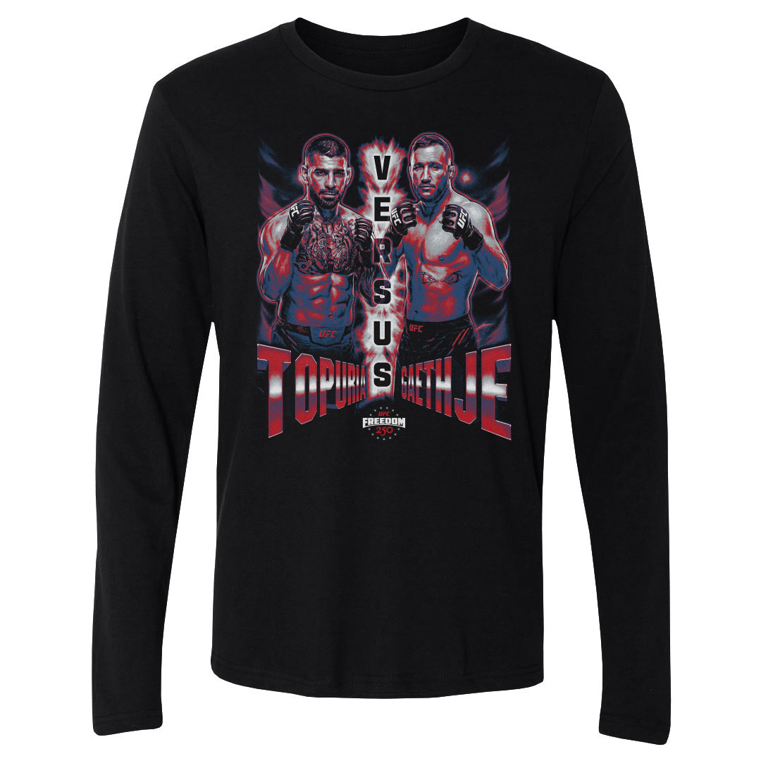 UFC Events Men's Long Sleeve T-Shirt | 500 LEVEL