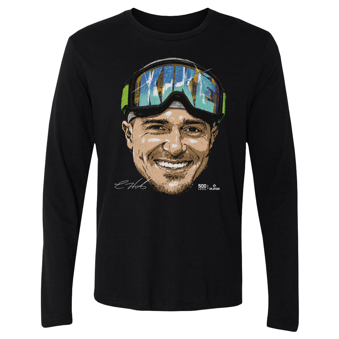 Enrique Hernandez Men's Long Sleeve T-Shirt | 500 LEVEL