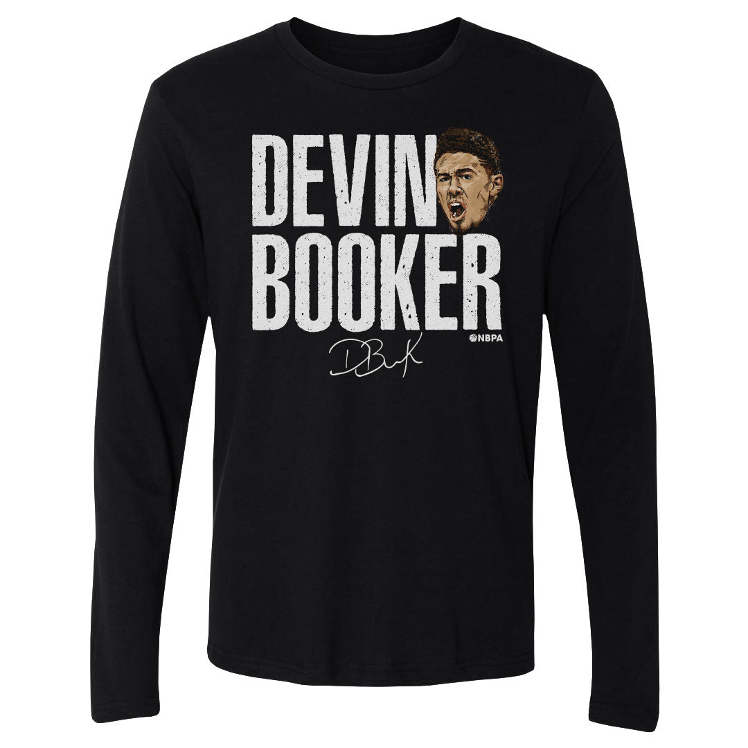 Devin Booker Men's Long Sleeve T-Shirt | 500 LEVEL