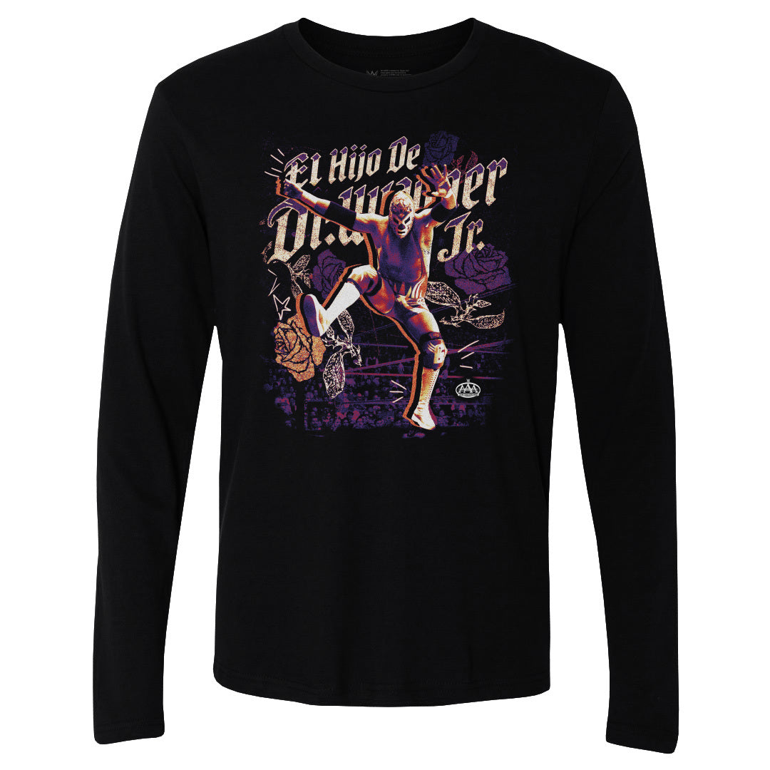El Hijo de Dr. Wagner Jr. Men's Long Sleeve T-Shirt | 500 LEVEL