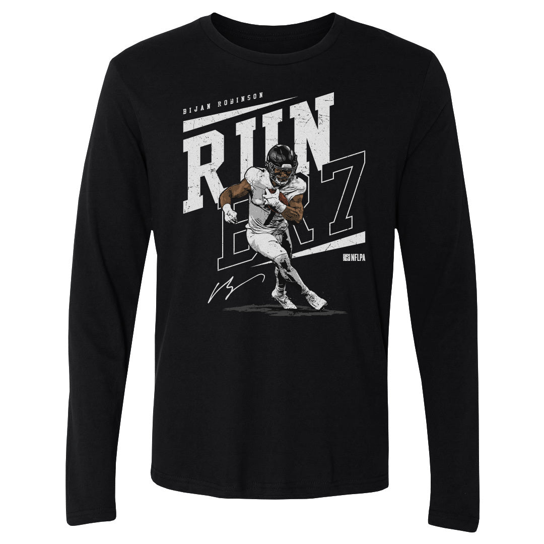 Bijan Robinson Men's Long Sleeve T-Shirt | 500 LEVEL