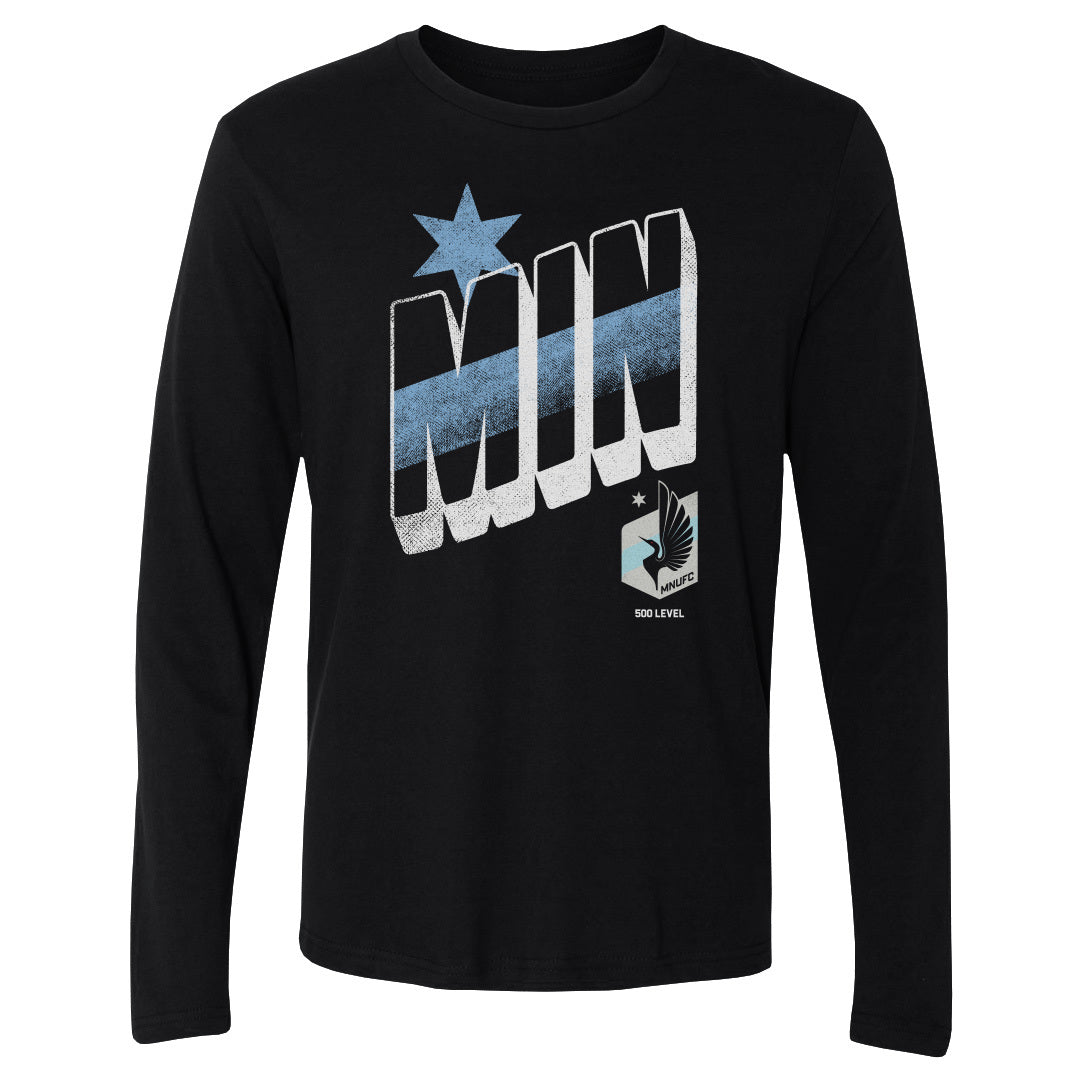 Minnesota United Men's Long Sleeve T-Shirt | 500 LEVEL