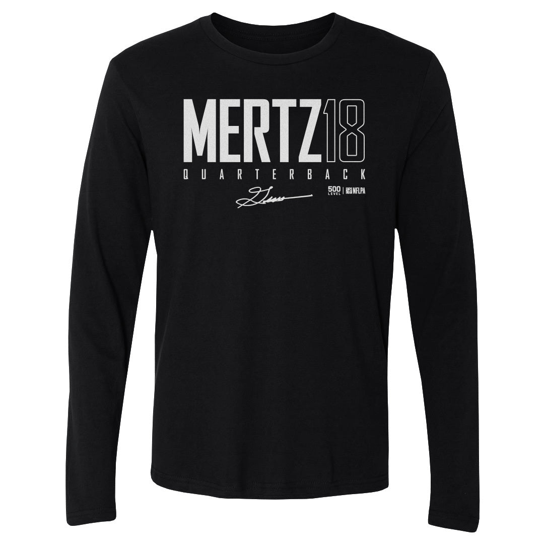 Graham Mertz Men's Long Sleeve T-Shirt | 500 LEVEL