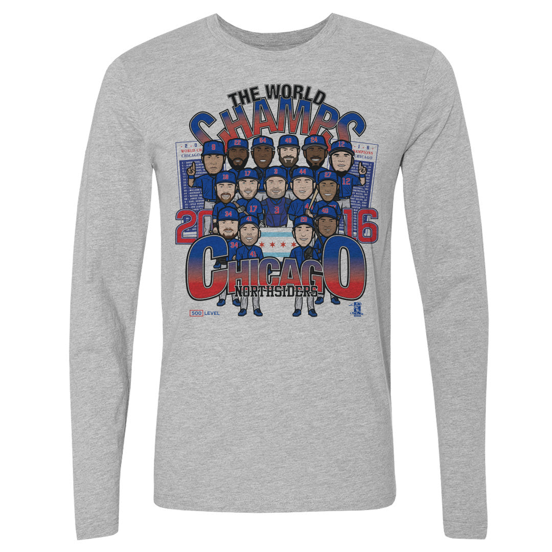 Chicago Men's Long Sleeve T-Shirt | 500 LEVEL