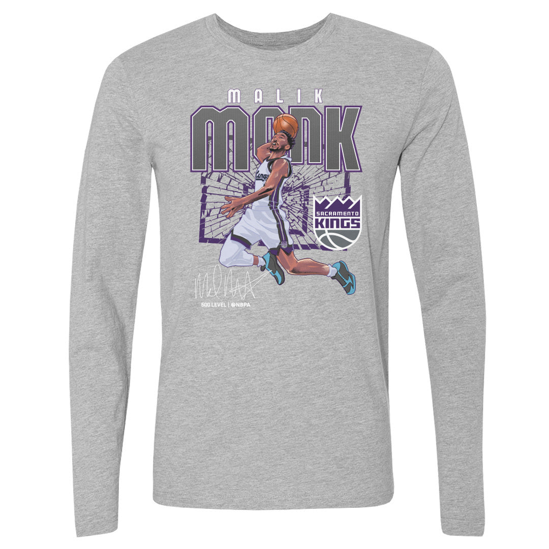 Malik Monk Men's Long Sleeve T-Shirt | 500 LEVEL