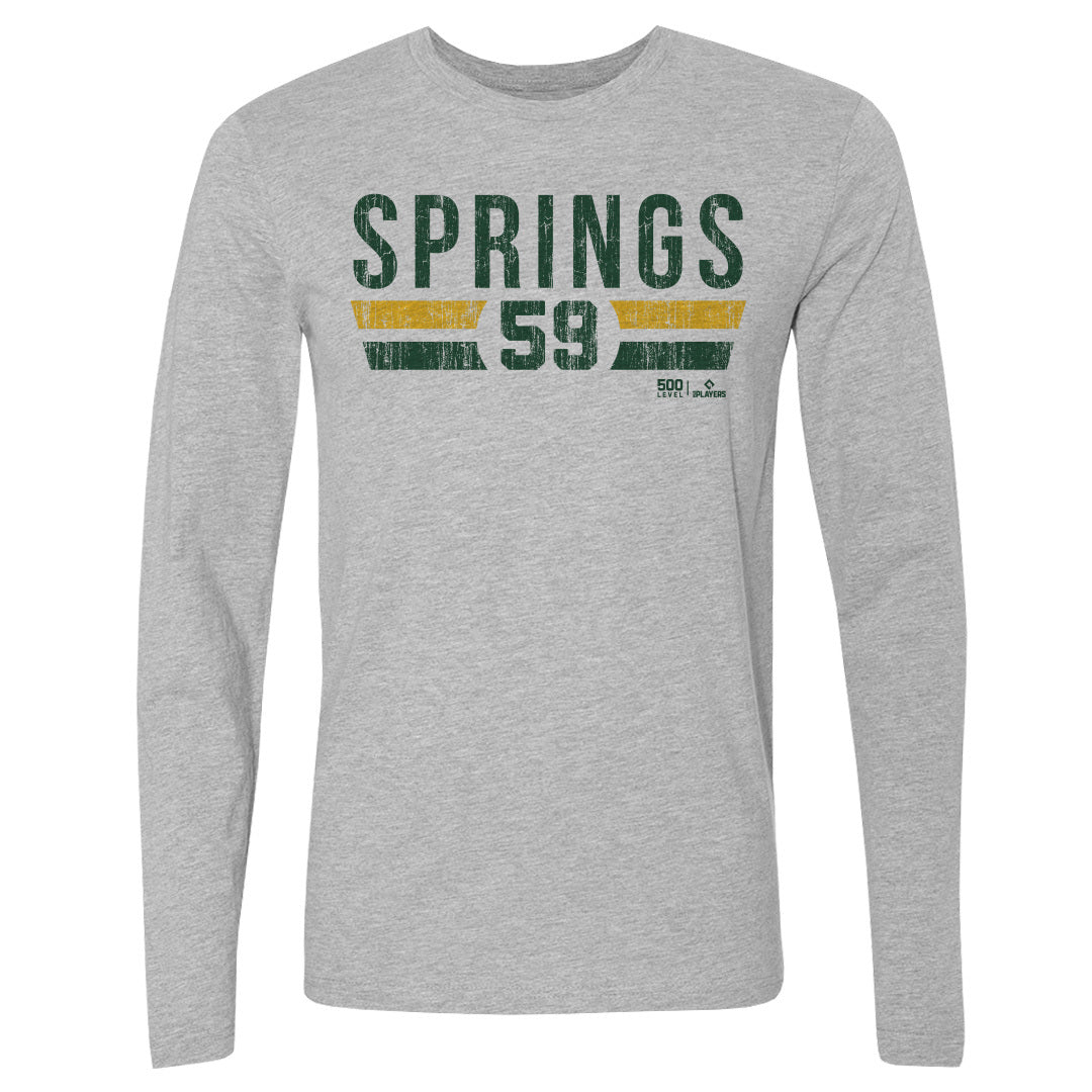 Jeffrey Springs Men's Long Sleeve T-Shirt | 500 LEVEL