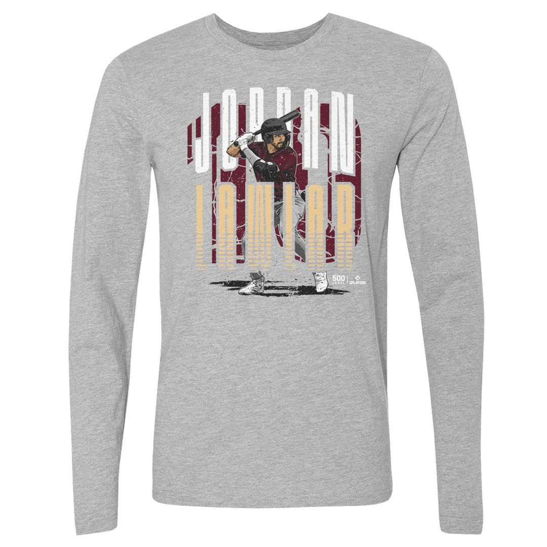 Jordan Lawlar Men's Long Sleeve T-Shirt | 500 LEVEL