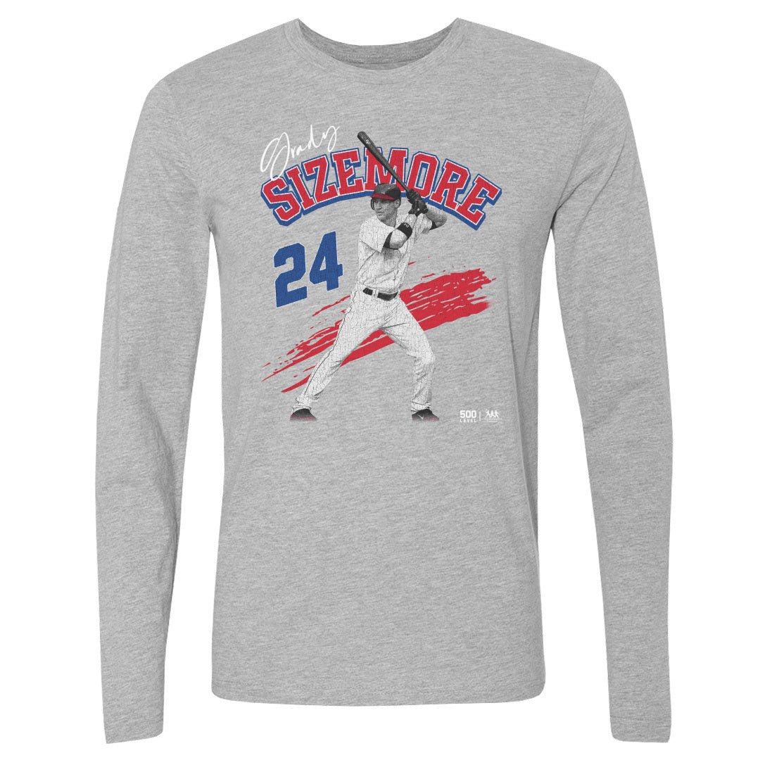 Grady Sizemore Men's Long Sleeve T-Shirt | 500 LEVEL