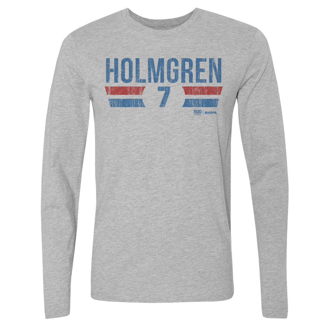 Chet Holmgren Men's Long Sleeve T-Shirt | 500 LEVEL