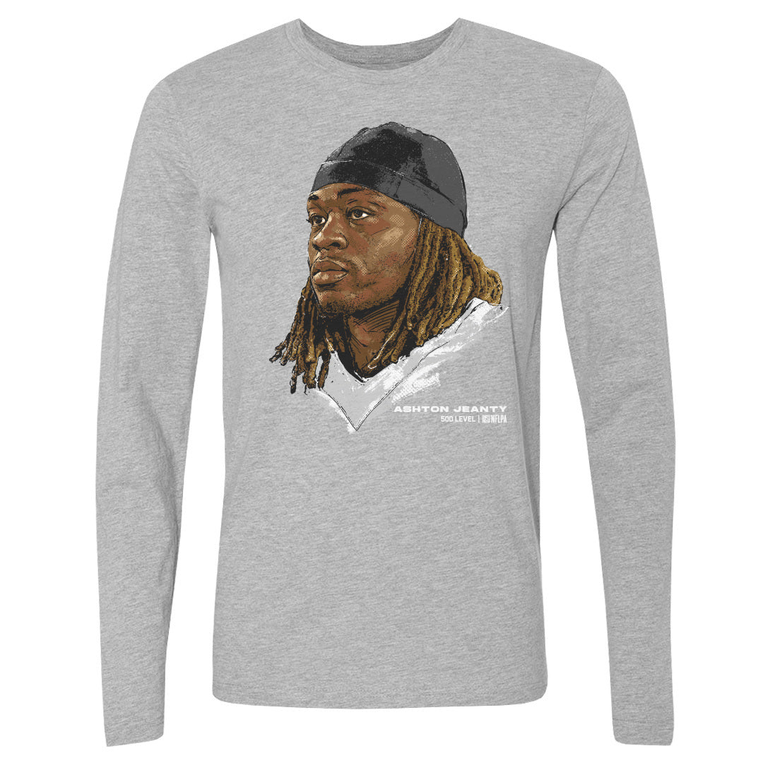 Ashton Jeanty Men's Long Sleeve T-Shirt | 500 LEVEL