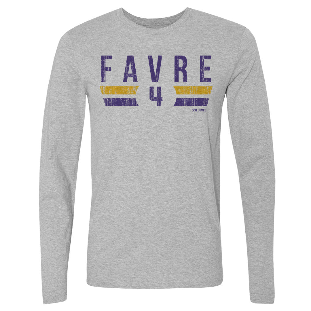 Brett Favre Men's Long Sleeve T-Shirt | 500 LEVEL
