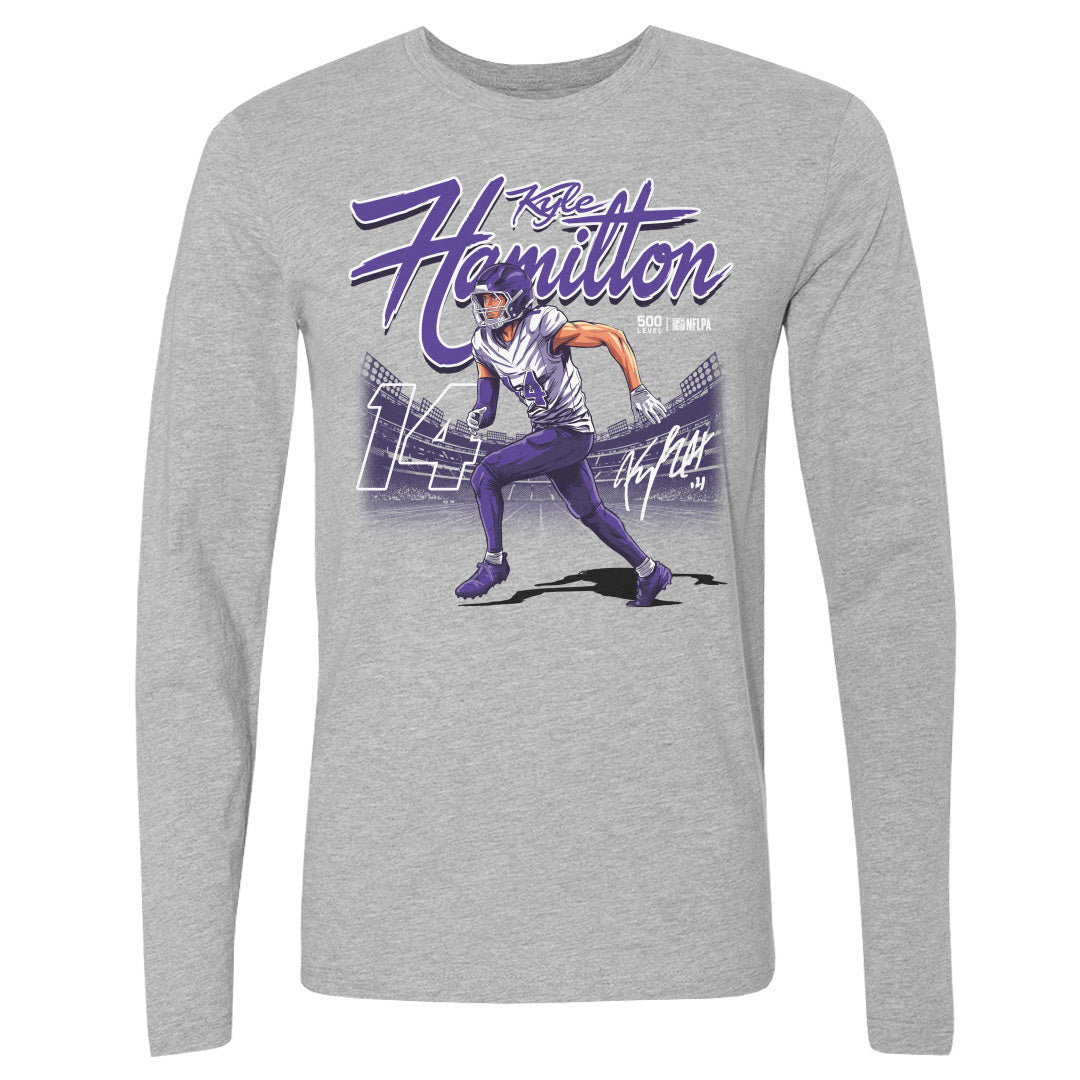 Kyle Hamilton Men's Long Sleeve T-Shirt | 500 LEVEL