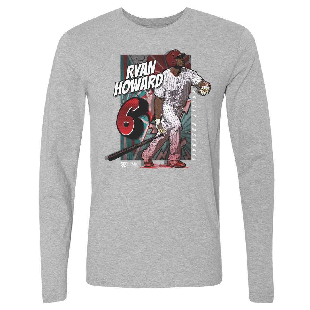 Ryan Howard Men's Long Sleeve T-Shirt | 500 LEVEL