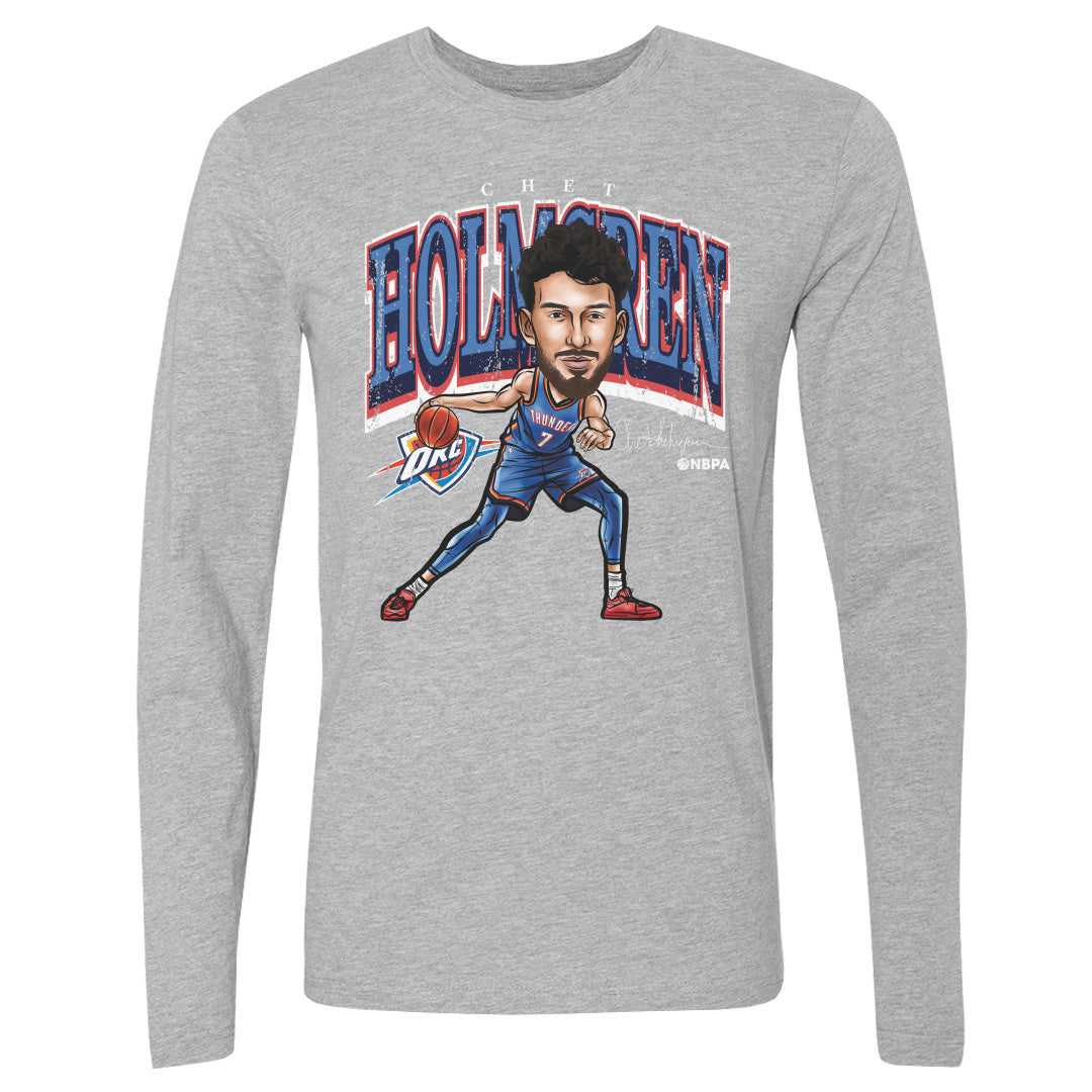 Chet Holmgren Men's Long Sleeve T-Shirt | 500 LEVEL