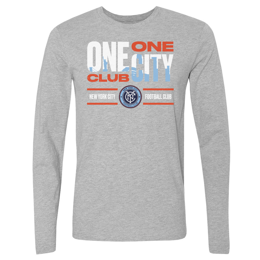 New York City FC Men's Long Sleeve T-Shirt | 500 LEVEL