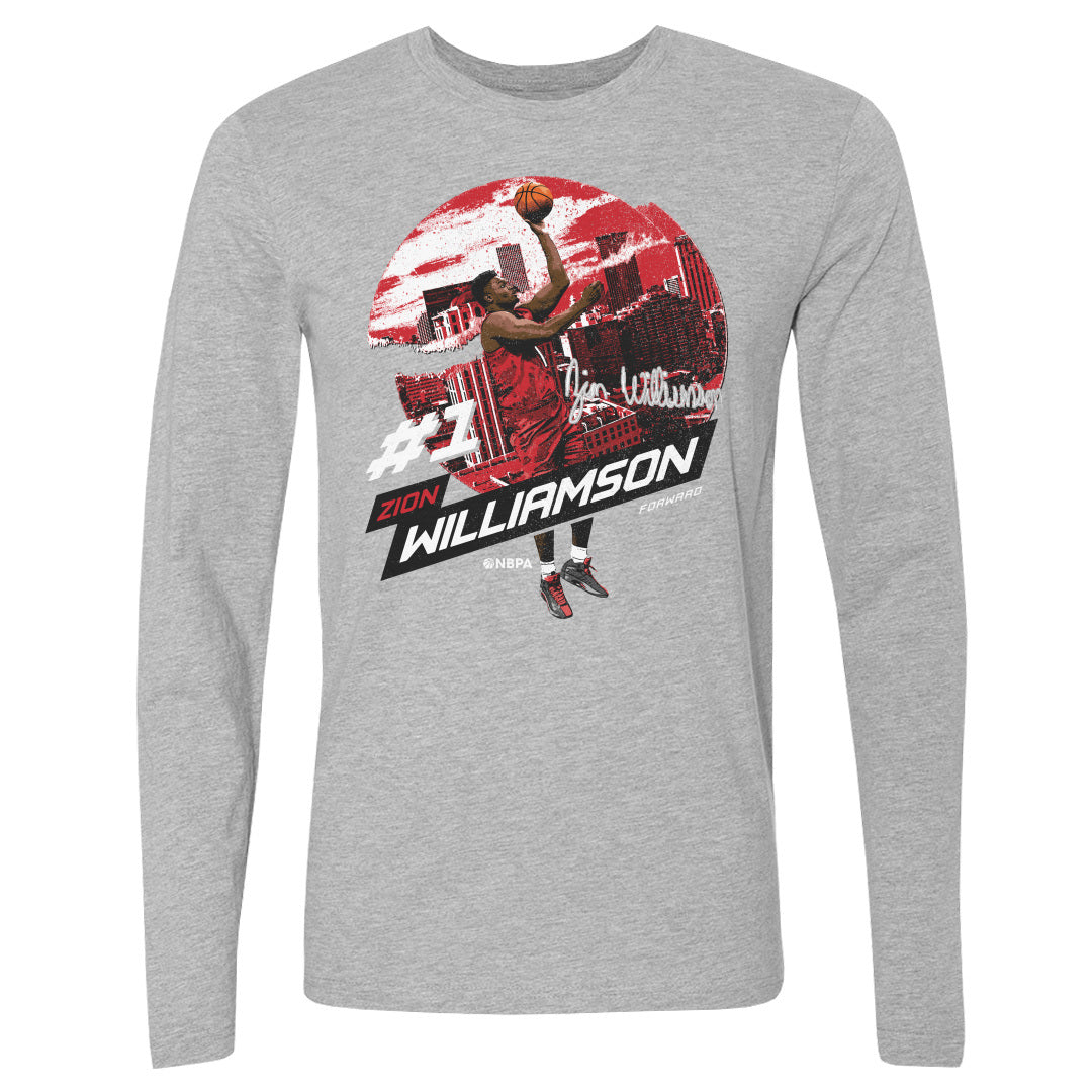 Zion Williamson Men's Long Sleeve T-Shirt | 500 LEVEL