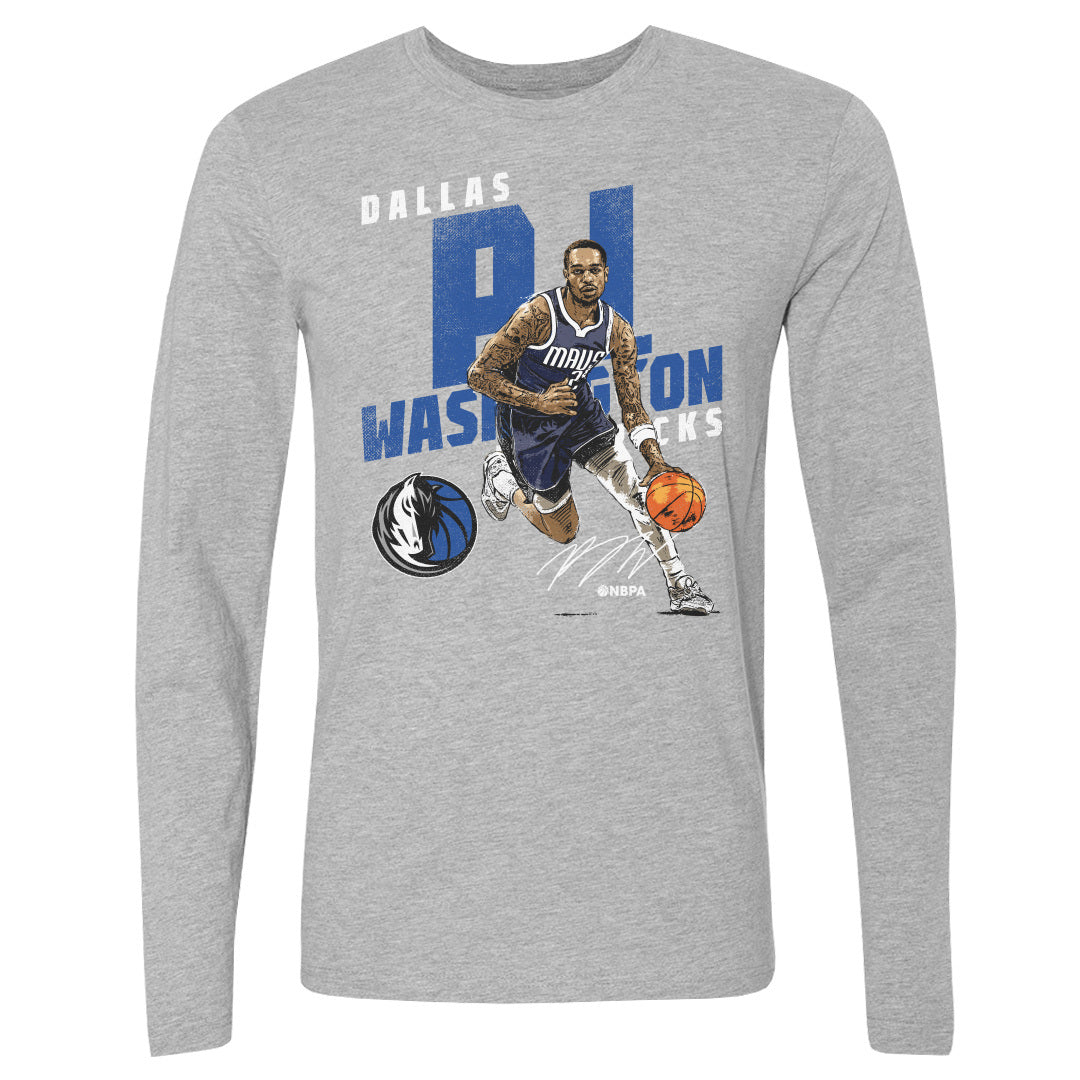 P.J. Washington Men's Long Sleeve T-Shirt | 500 LEVEL