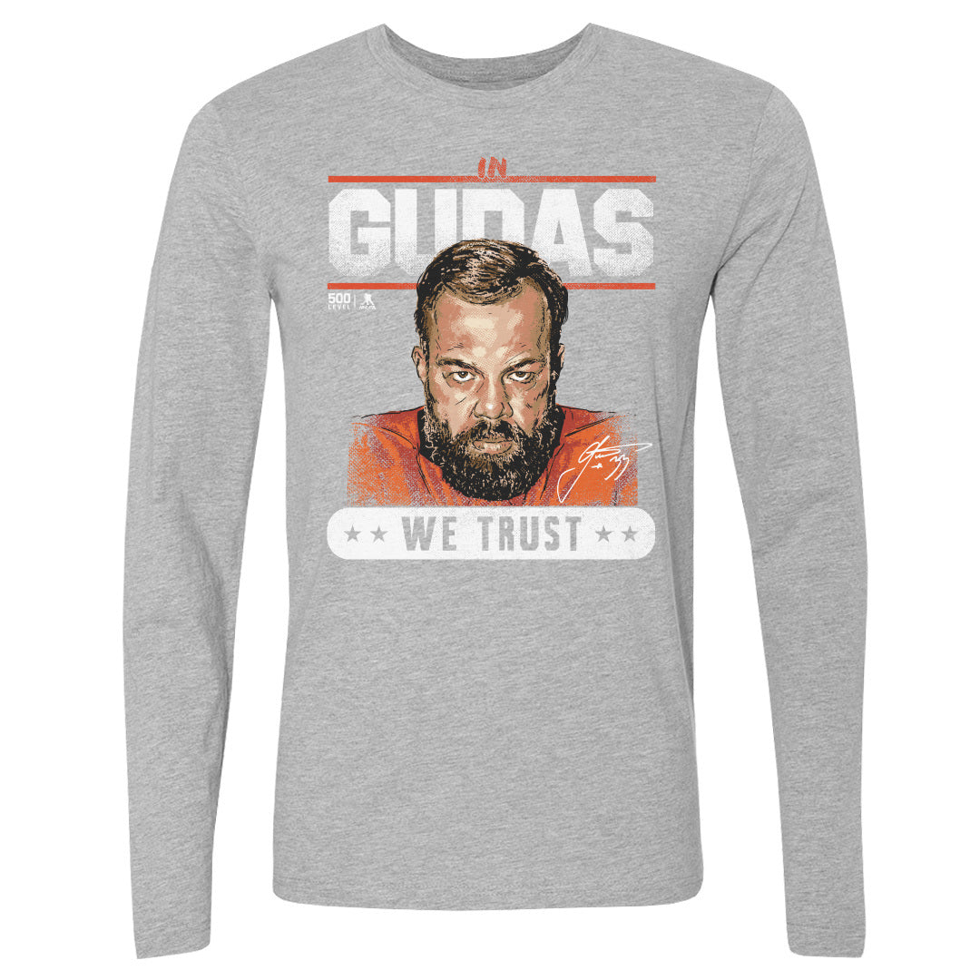 Radko Gudas Men's Long Sleeve T-Shirt | 500 LEVEL