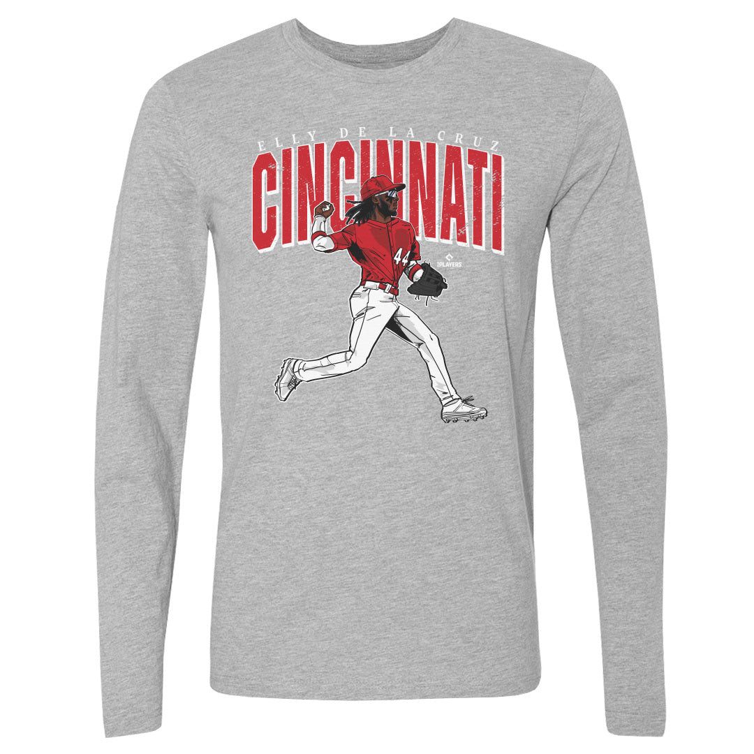 Elly De La Cruz Men's Long Sleeve T-Shirt | 500 LEVEL