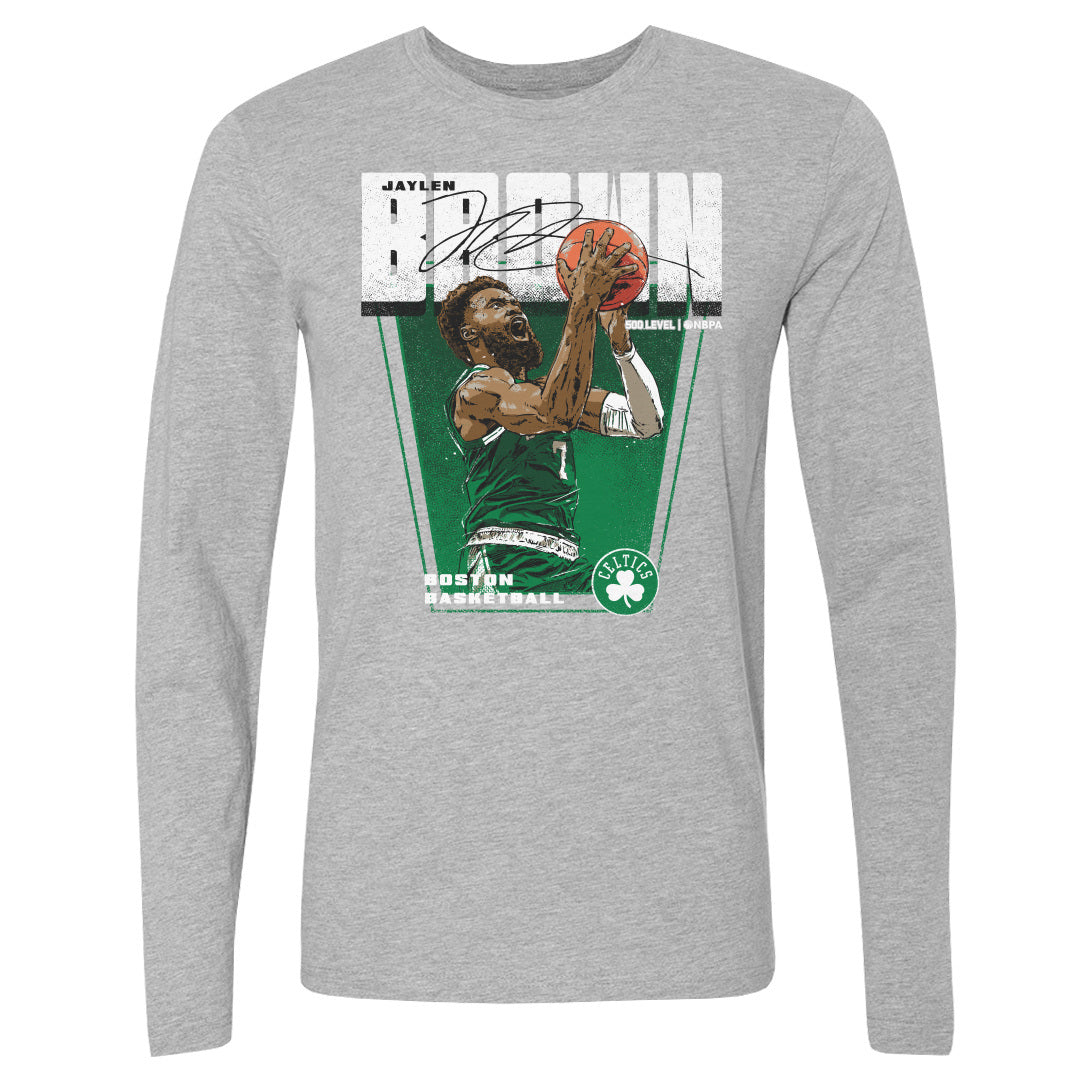 Jaylen Brown Men's Long Sleeve T-Shirt | 500 LEVEL