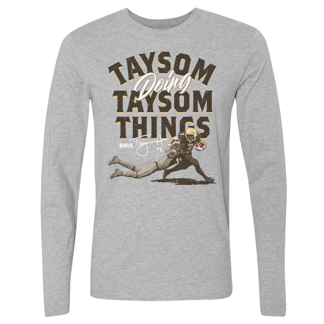 Taysom Hill Men's Long Sleeve T-Shirt | 500 LEVEL