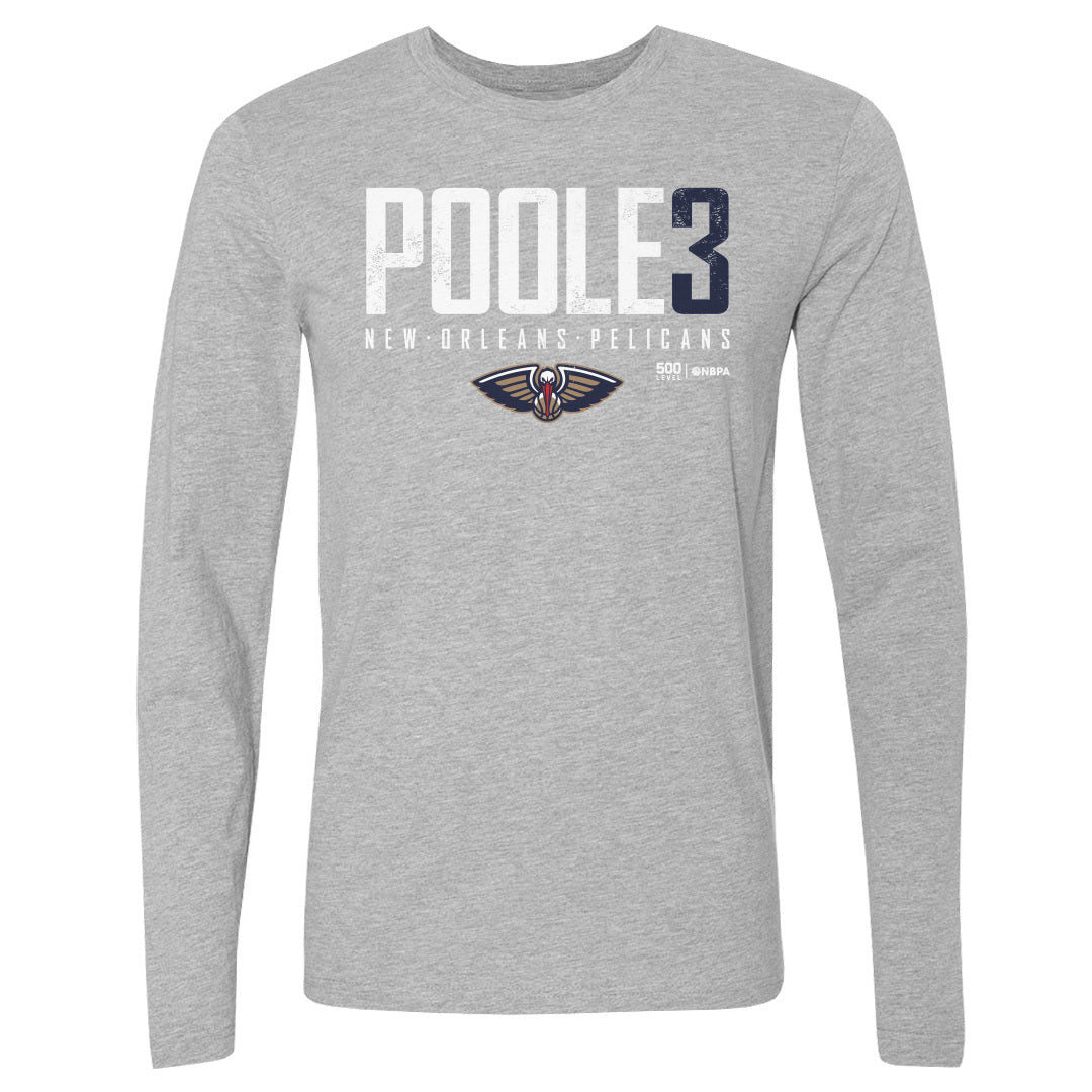 Jordan Poole Men's Long Sleeve T-Shirt | 500 LEVEL