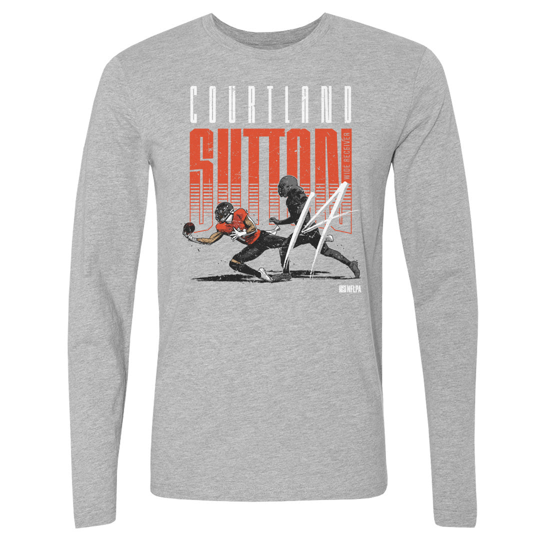 Courtland Sutton Men's Long Sleeve T-Shirt | 500 LEVEL