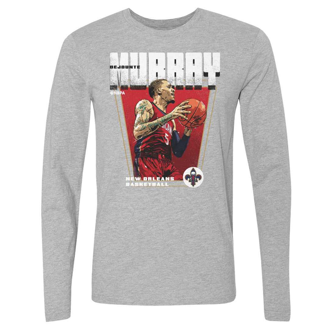 Dejounte Murray Men's Long Sleeve T-Shirt | 500 LEVEL