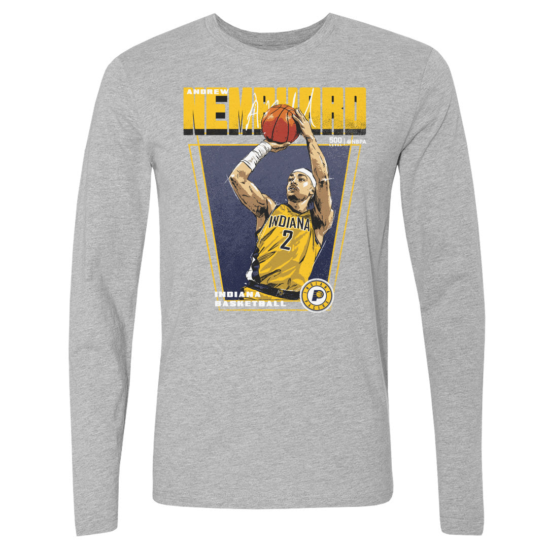 Andrew Nembhard Men's Long Sleeve T-Shirt | 500 LEVEL