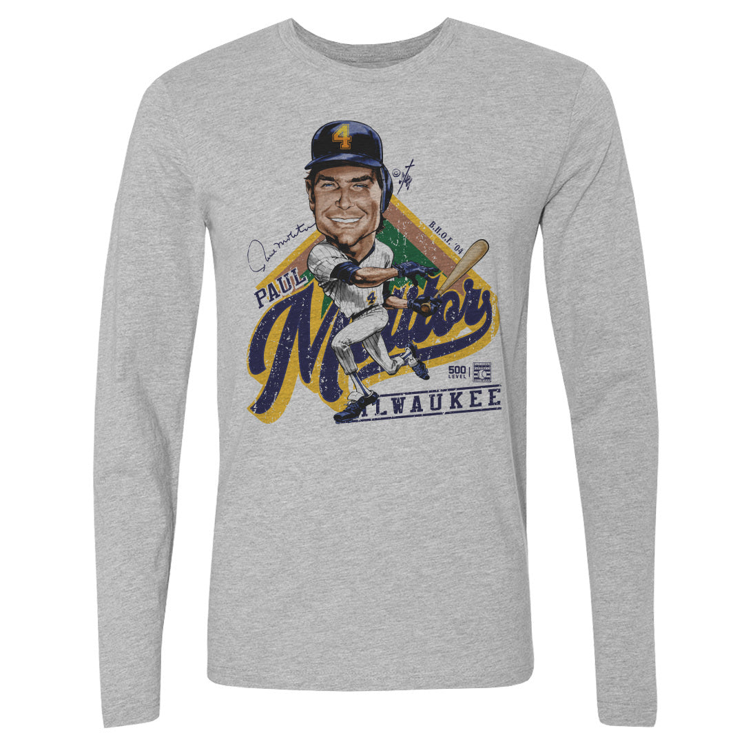 Paul Molitor Men's Long Sleeve T-Shirt | 500 LEVEL