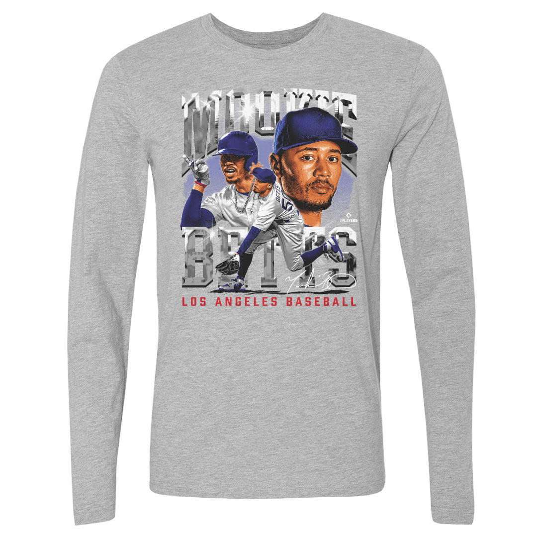 Mookie Betts Men's Long Sleeve T-Shirt | 500 LEVEL