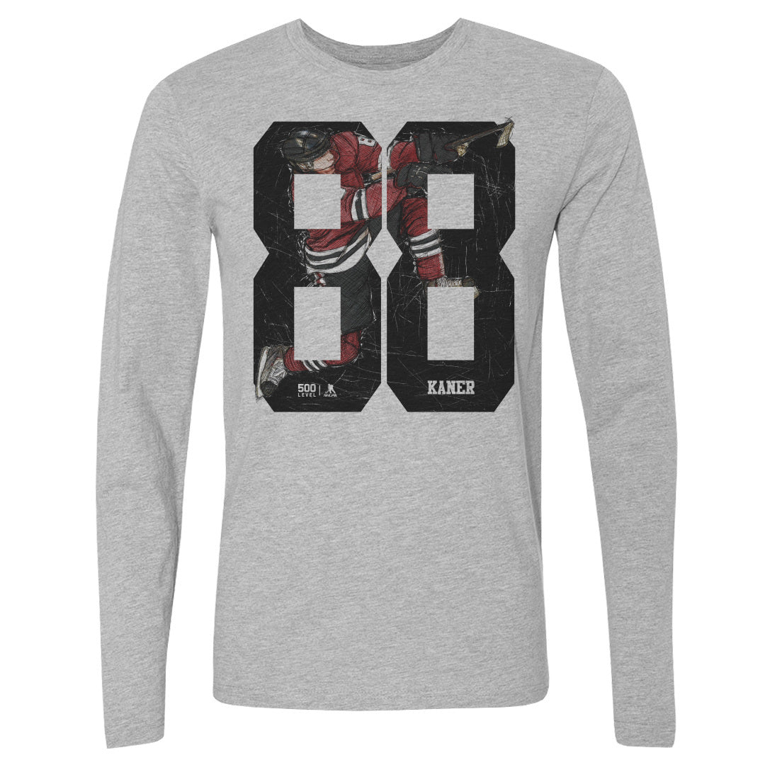 Patrick Kane Men's Long Sleeve T-Shirt | 500 LEVEL