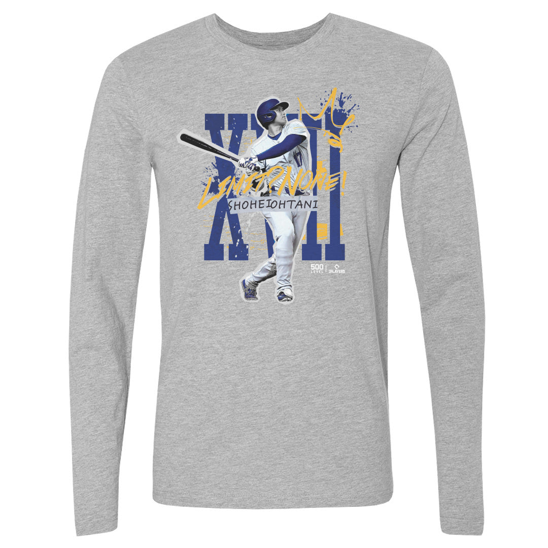 Shohei Ohtani Men's Long Sleeve T-Shirt | 500 LEVEL