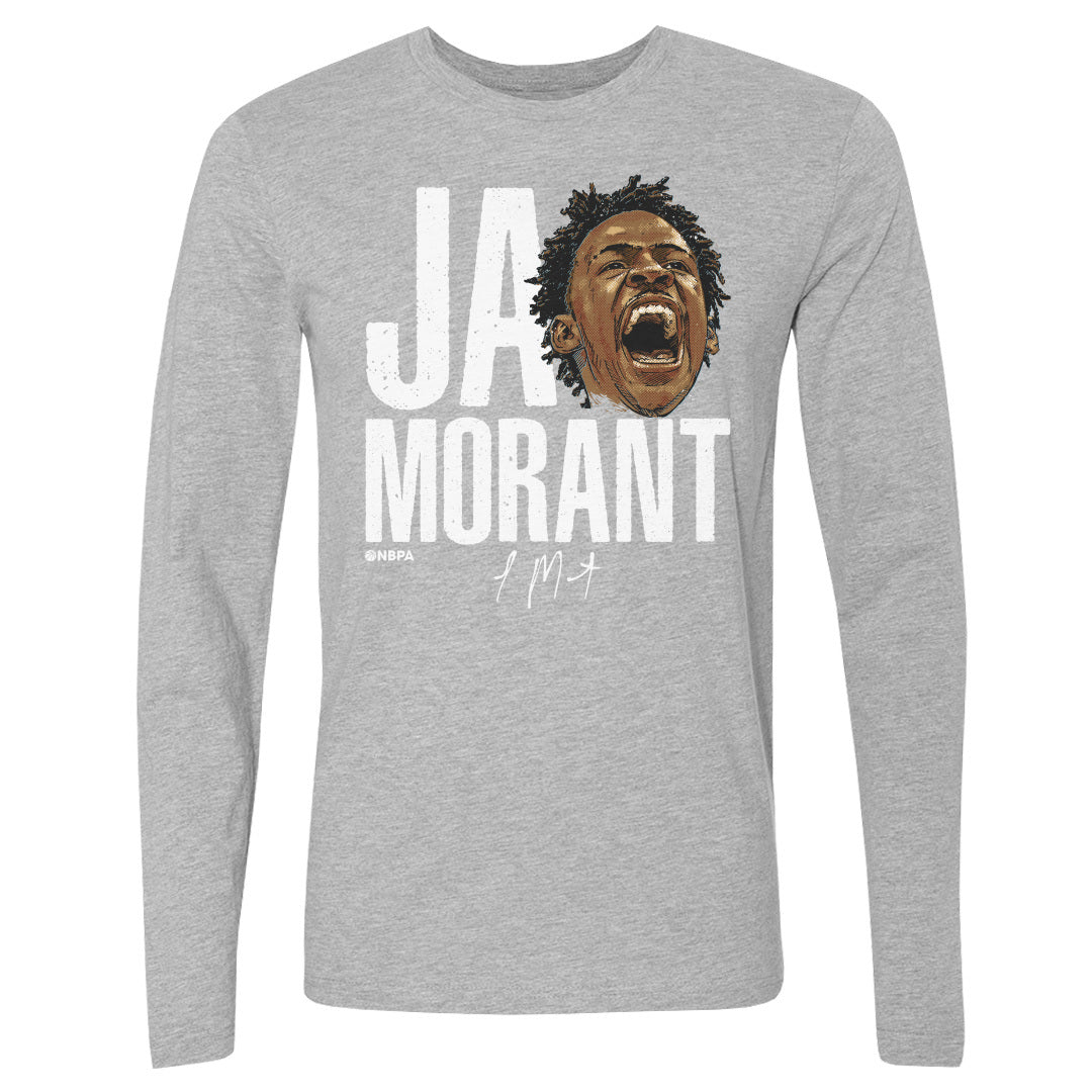 Ja Morant Men's Long Sleeve T-Shirt | 500 LEVEL